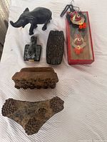 All items group view on white surface