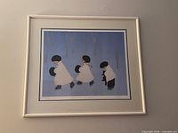 Framed print front view