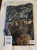 Front of sealed Marvel Holiday 2019 Infinity Gauntlet T-shirt package