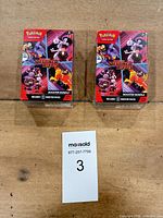 Two sealed Pokémon Scarlet & Violet Destined Rivals booster bundle boxes