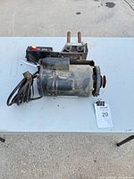 Motor, switch, bracket full view