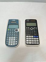 Both calculators side by side front view