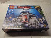 Front of LEGO 70617 box showing artwork and set details