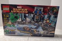 Front of LEGO 6868 box showing set name, age range 7-14 and 389 piece count