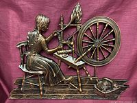 Front view showing design and copper finish