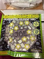Front of sealed Milestones Glow-in-the-Dark Stepping Stone Kit package