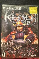 Front cover of Kessen PS2 case