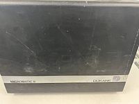 Front of carrying case showing Micromatic II branding