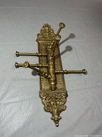 front view showing full rack, five arms extended