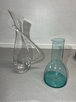 Two decanters side by side