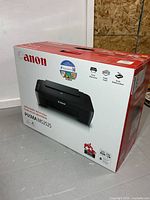 Front view of sealed Canon PIXMA MG2525 printer box