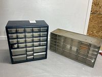 Front view of both drawer organizers