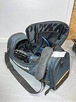 Saw inside open Mastercraft bag