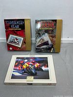 Overview of all three puzzle boxes