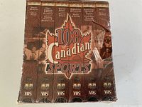 Front of sealed 6-VHS box set