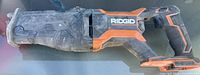 Left side view of RIDGID reciprocating saw