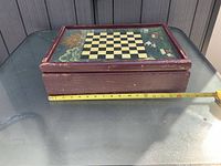 Closed box profile with tape measure showing approximately 13 in. length