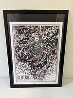 Full view of framed poster