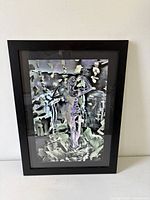 Full view of framed artwork front