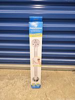 Front of boxed AquaSense grab bar