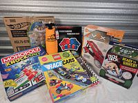 Group shot of all boxed sets