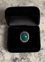 Ring in presentation box showing front view