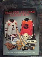 Front cover of Esso NHL All-Star Collection booklet