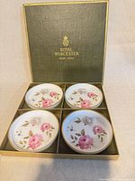 Open box displaying four Marissa trinket dishes