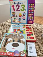Front view of Let’s Learn 123s, Hello! Please! Thank You!, Hello Book Set package