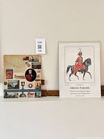 Both items together on shelf: sealed calendar and Ontario guide