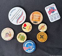 Front view showing all ten buttons