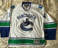 Front view showing Vancouver crest and numbering