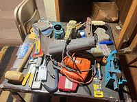 Overview of all tools on table