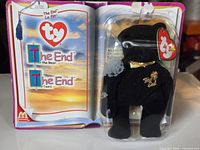 Front of unopened packaging showing bear and graphics