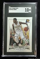 Front of SGC-encapsulated 2012-13 Panini Prizm #30 Paul George graded 10