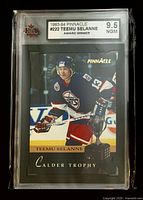 Front of graded card showing player image, card details, and KSA 9.5 label