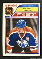 Front of Wayne Gretzky O-Pee-Chee #259 card