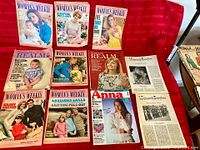 All 11 magazines laid out for full lot view