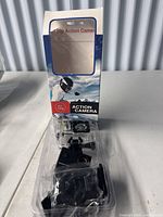 camera box, housing, camera body in packaging