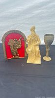 Group shot of all three Judaica pieces