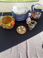 Group shot of all ceramic items assembled