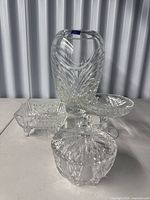 group shot of all four crystal pieces