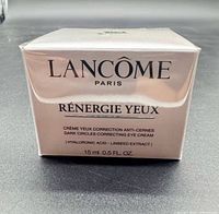 Front of sealed Lancôme Rénergie Yeux eye cream box