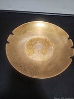 Top view showing interior texture and rim notches