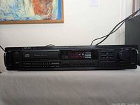 Front view of Carver SD/A-490t CD player showing full faceplate