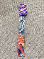 Full view of sealed kite in clear packaging