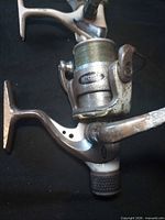 Two Mitchell Avocet reels side by side showing bodies and spools