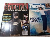Front covers of both magazines side by side