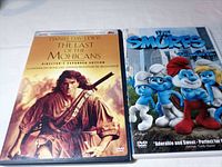 Both DVD cases front covers side by side