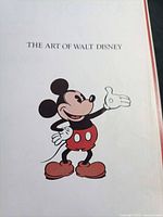 Title page showing Mickey Mouse illustration